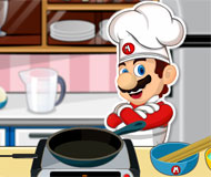 Mario Cooking Noodle
